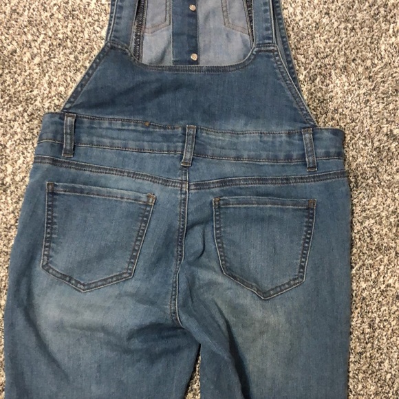 Wax Jeans bib overalls size med - Picture 7 of 12